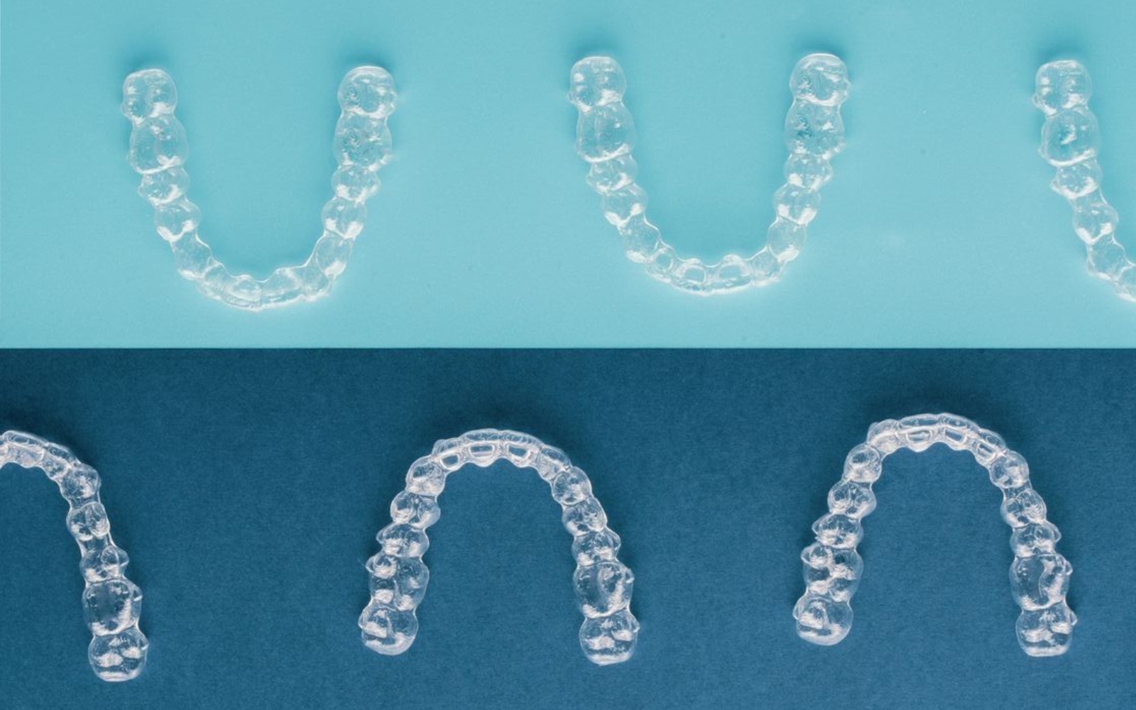 Clear aligners for crossbite and overbite​